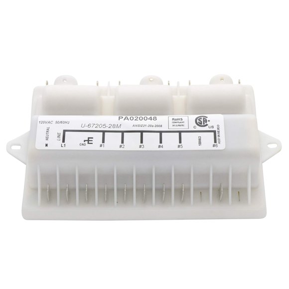 Kitchen Basics 101: PA020048 Invensys 0 + 6 Remplacement de Module d'Étincelle de Ré-Allumage pour la Gamme Viking (Pièce Authentique) AP5315194, 2020963, CVDSC365-4Q; VDSC367; VGBQ4103RE1; Cvdsc365-6batter9-5-06