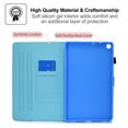 thumbnail image 6 of Allytech Slim Case for Samsung Galaxy Tab A 10.1" 2019 SM-T510 T515, PU Leather Folio Flip Multi Angle Viewing Stand Shockproof Cover for Samsung Galaxy Tab A 10.1 T510, Forest, 6 of 6