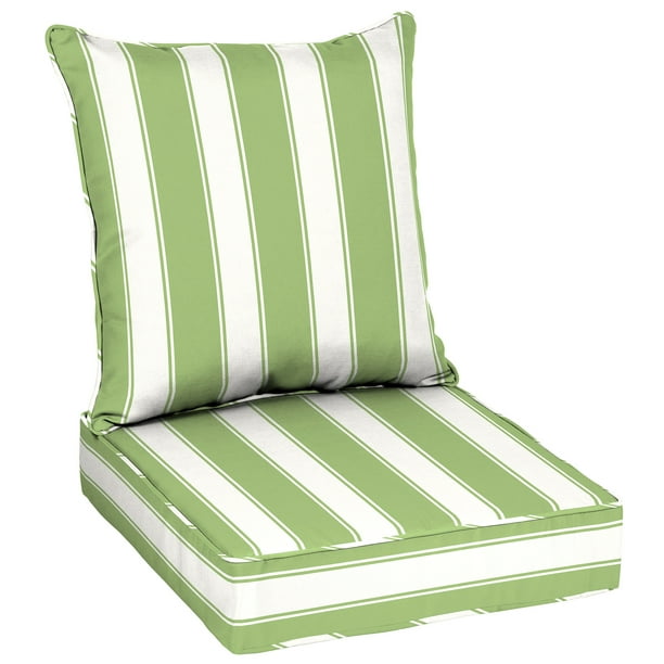 Better Homes & Gardens Green Stripe 48 x 24 in. Outdoor Deep Seat