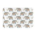 thumbnail image 2 of Front Door Mat Indoor Outdoor Outside Entrance - 16*24in Washable Indian Elephant Thin Bathroom Rugs Fit Under Door, Bath Rugs for Bathroom, Kitchen Rugs Mats for Floor, 2 of 6