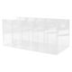 thumbnail image 1 of Organizador de cinturones transparente de 5 ranuras para armario, expositor de cinturones para hombre, organizador de corbatas para cajón, organizador de cinturones de acrílico., 1 of 7