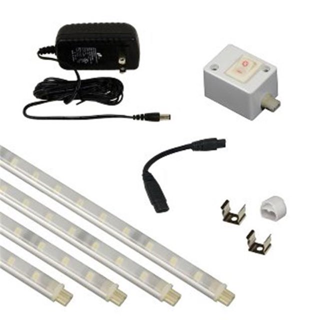 4ft LED Stix Linkable Kit&44; Aluminium