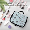 thumbnail image 5 of Kuromi And My Melody Hanging Travel Toiletry Bag Makeup Cosmetic Bag Organizer for Women Girls, 5 of 7