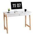 thumbnail image 1 of Patiojoy Bureau d'Ordinateur pour la Maison et le Bureau, Table d'Écriture et d'Étude avec Tiroir de Rangement, 1 of 10