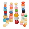 thumbnail image 1 of de Piedras para Montessori Artware Creativo Ligero Bloques de construcción de apilamiento para 46 piezas Salvador Juguetes de bloques de apilamiento, 1 of 10