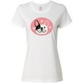thumbnail image 3 of Inktastic French Bulldog Dog Women's T-Shirt, 3 of 5