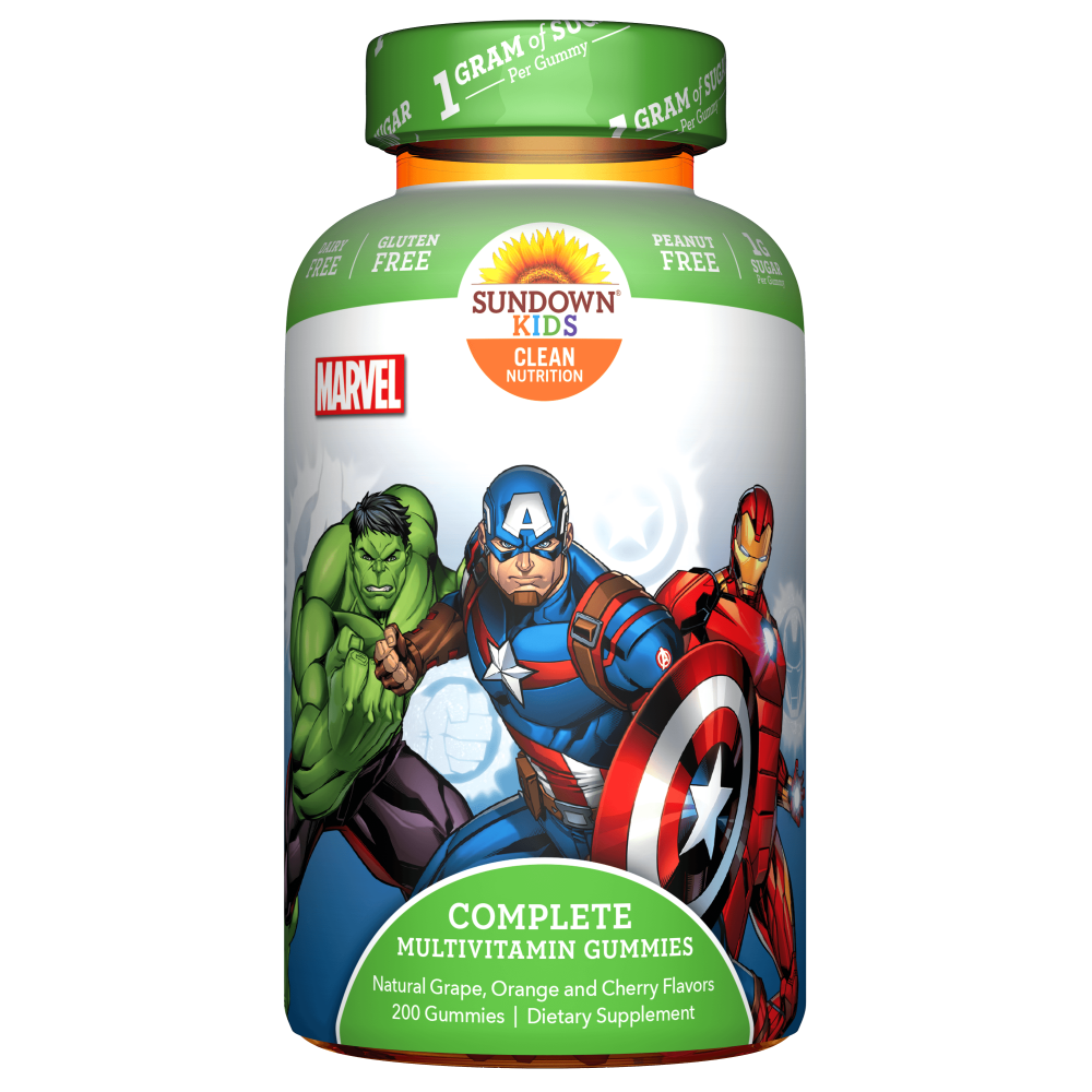 Sundown Naturals® Kids Marvel Avengers® Complete Multivitamin, 200