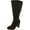 Chocolate MC, variant on Style & Co. Womens Addyy Microsuede Knee-High Boots Brown 13 Wide (C,D,W)