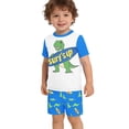 thumbnail image 6 of ITSAME Boys Swimsuit Set Short Sleeve Tops and Swim Trunks 2-Piece Quick-Dry Summer Beach Swimwear Multicolor Size 3-4, 6 of 9