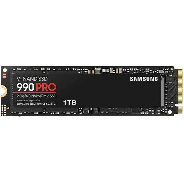 Samsung 990 PRO PCIe 4.0 NVMe SSD 1TB (MZ-V9P1T0B/AM) - Walmart.ca