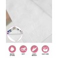thumbnail image 6 of Spring Flowers Kitchen Dish Towels for Drying Dishes Set of 3, Watercolor Blossom Floral Black Plaid Waffle Weave Microfiber Hand Tea Bathroom Towels Quick Dry & Absorbent Towel 12x12, 6 of 7