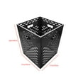 thumbnail image 4 of 50 Gallon Burn Barrel for Outside - Heavy Duty Burn Cage Incinerator for Paper, Leaf, Yard Waste & Trash with Low Smoke Design, Fire Pit & Steel Drum Burn Box, 4 of 11
