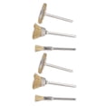 thumbnail image 2 of 45Pcs Brass Wire Brushes Good Polishing Effect Small Size Polishing Kit for Cleaning Grinding, 2 of 5