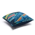 thumbnail image 2 of Liora Manne Visions III Banana Plant Indoor Outdoor Decorative Pillow Aqua, 2 of 4