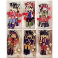 thumbnail image 2 of Cascanueces de madera para decoración del hogar, colgante de soldado para árbol de Navidad, títere de Cascanueces, adornos de Año Nuevo, 1 Juego, 2 of 4