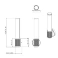 thumbnail image 2 of Z-Lite 1 Light Wall Sconce, 2 of 8
