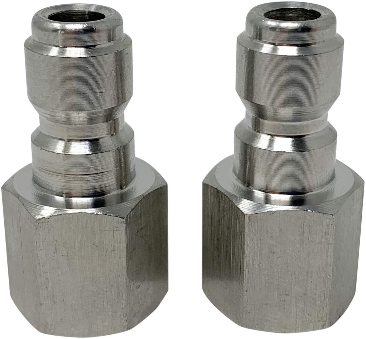 Stainless Steel 1/4" NPT Female Quick Connect Plug Nipple Couplers Couplings 