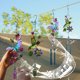 thumbnail image 1 of Campanas de Viento Ganfancp exterior Mariposas Tubo de Aluminio con Gancho S, 1 of 6