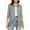 Gray, variant on Tuphregyow Women's Ruffle Half Sleeve Loose Cardigans Pleated Flowy Leisure Sun Shirts New Style Solid Breathable Baggy Outdoor Open Front Outerwear Oversized Beach Trendy Gray S