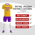 thumbnail image 2 of Custom Soccer Jersey Shorts for Men Women Kids Personalized Soccer Uniform with Name Number Logo, 2 of 10
