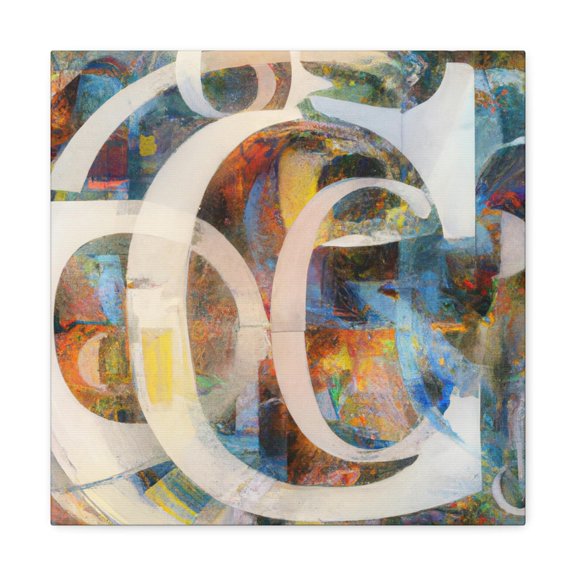 Sunlit Cityscape Abstraction - Canvas