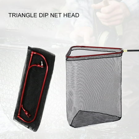 SPRING PARK Fly Fishing Landing Net Bass Trout Net Reusable Catch and Release Net Foldable without Rod Fishing Nets Freshwater