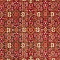 thumbnail image 6 of SAFAVIEH Sutton Ivy Floral Bordered Runner Rug, Rust, 3' x 8', 6 of 7