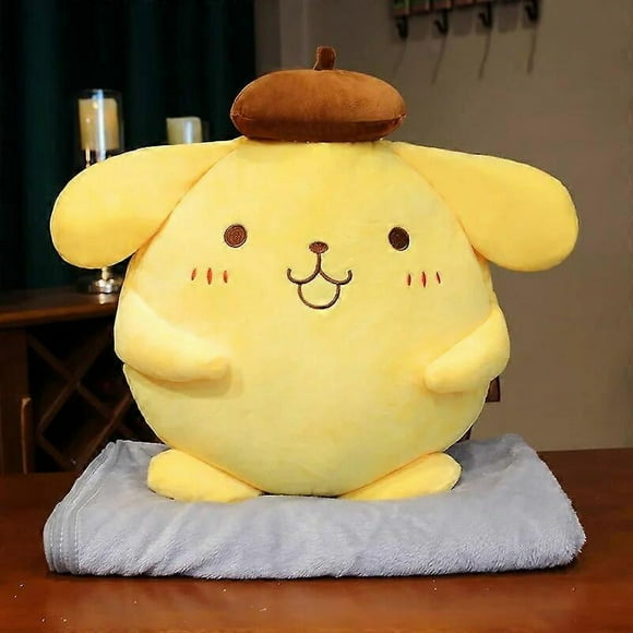 40-50cm Pom Pom Purin Stuffed Plush Toys Lovely Pillow Gift Kids Super Soft Pom Pom Purin Plushie Doll Room Decoration