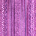 thumbnail image 1 of Ahgly Company Indoor Square Abstract Purple Modern Area Rugs, 6' Square, 1 of 4