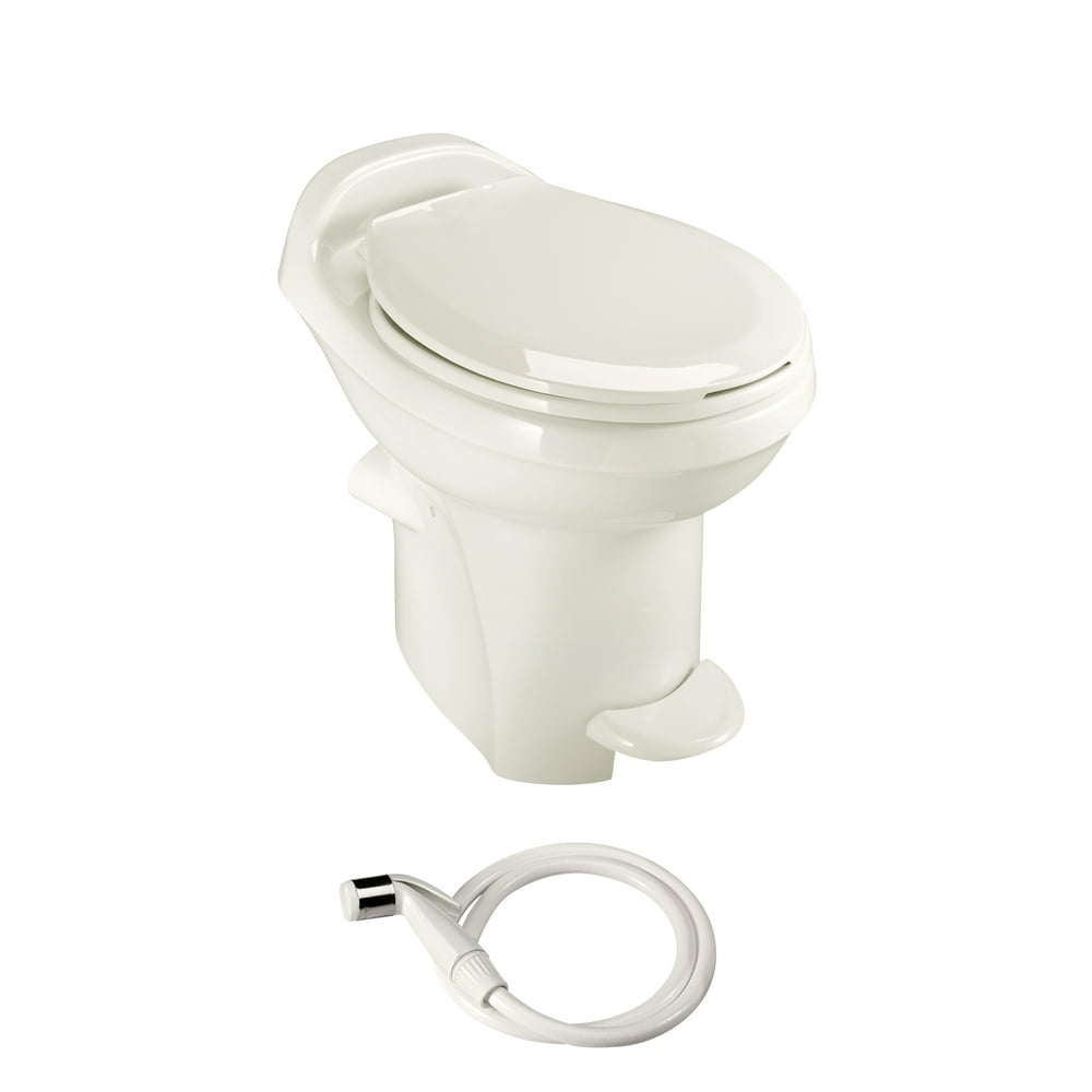 Thetford AquaMagic Style Plus RV Toilet w/ Water Saver, High, Bone