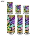 thumbnail image 3 of Static Cling Decorative Window Film Frosted Privacy Film Window Clings for Glass Windows No Glue Window Sticker for Bathroom Bedroom Office Stained Glass Colorful Window, 3 of 4