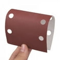 thumbnail image 3 of ckepdyeh 30 piezas de almohadillas de lijado, papel de lija con gancho y bucle, hoja de lija de 95 x 185 mm, perforada con 8 agujeros, grano 80/120/180, hoja de ajuste, 3 of 6