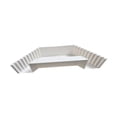 thumbnail image 3 of Serenable Aquarium Underground Tunnel Landscape Shelter Hideaway Accessories Cave Tank Hideout for Outdoor Cray Home white, 3 of 9