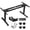 Black, variant on Legooin Electric Standing Desk Frame with Dual Motor, with Cable Management, Casters and Hooks, Desk Leg Height Adjustable Range 28"-45", Black (Frame Only)