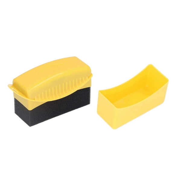 Tire Contour Dressing Applicator Pad Tire Contour Dressing Applicator Car Wheel Polishing Waxing Sponge Brush Car Clean Detail Accessories Tire Contour Dressing Applicator Pad Car