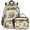 Multicolour 4, variant on Herdesigns Fall Pumpkin Backpack with Lunch Box Autumn Thanksgiving Lightweight Large Travel Work Laptop Backpacks Set Casual Daypacks