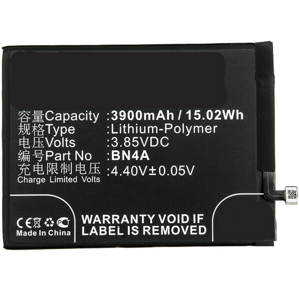 Synergy Digital Cell Phone Battery Works With Redmi M1901f7g Cell Phone Li Pol 3 85v 3900mah Ultra High Capacity Compatible With Redmi Bn4a Battery Walmart Com Walmart Com Synergy Digital Cell Phone Battery Works With Redmi M1901f7g Cell Phone Li Pol 3 85v 3900mah Ultra High Capacity Compatible With Redmi Bn4a Battery Walmart Com Walmart Com