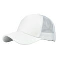 thumbnail image 2 of Windfall Women Summer Baseball Cap Anti UV Mesh Ponytail Hat Adjustable Outdoor Sports, 2 of 7