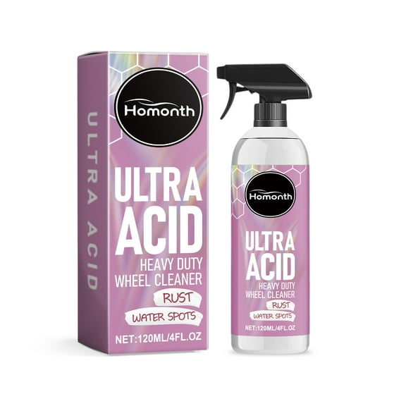 Homonth Heavy-duty Wheel Cleaner is a heavy-duty wheel cleaning, decontamination, anti-aging and dust-proof foam cleaner