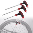 thumbnail image 3 of Largo Brazo, Hexagonales Llave Llave Hexagonal Resistente para Pedal de Bicicleta Herramienta Multifuncional Llaves de Mango Largo Artículos Deportivos Octpeak No, 3 of 7