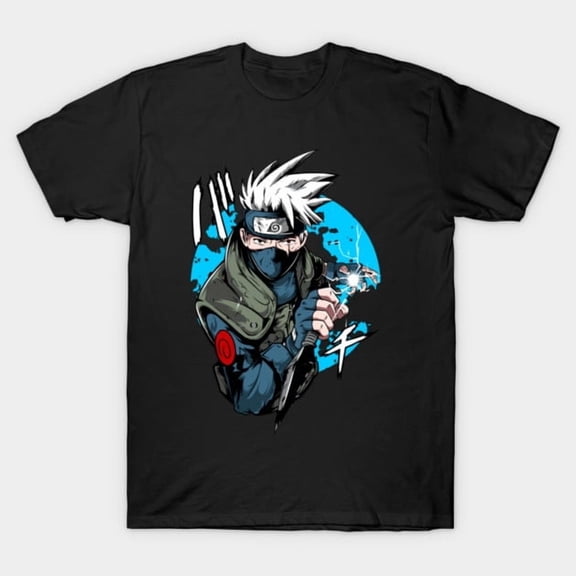 Kakashi - Naruto T-Shirt Sizes S-5Xl GooGate