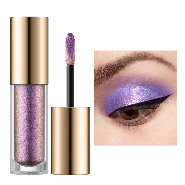 Eyeshadow New Colorful Color Changing Liquid Eye Shadow Dura Ble Wate Rproof And Powder Makeup Girl 4.8Ml, Eyeshadow for Women