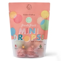 Dabble & Dollop Mini Bath Bombs - Fresh Fruit - 12 Count
