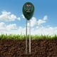 thumbnail image 3 of Probador de suelo 3 en 1, medidor de humedad ligero PH, sonda doble para jardinería, cultivo de césped, 3 of 9