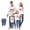 Pajamas-D, variant on Matching Family 250th Independence Day Pajamas – 4th of July Pajamas Sets Holiday PJs - Anniversary American Flag 2 Pcs Holiday Family Pjs for Men, Women