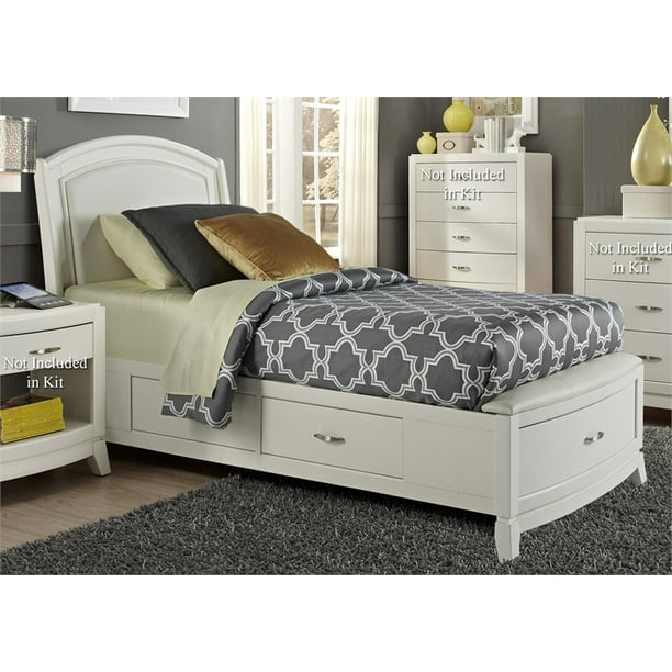 Liberty Furniture Avalon King Leather Platform Storage Bed In Dark Truffle 505 Br Lkpl Special Est Ship Time Is 4 Weeks