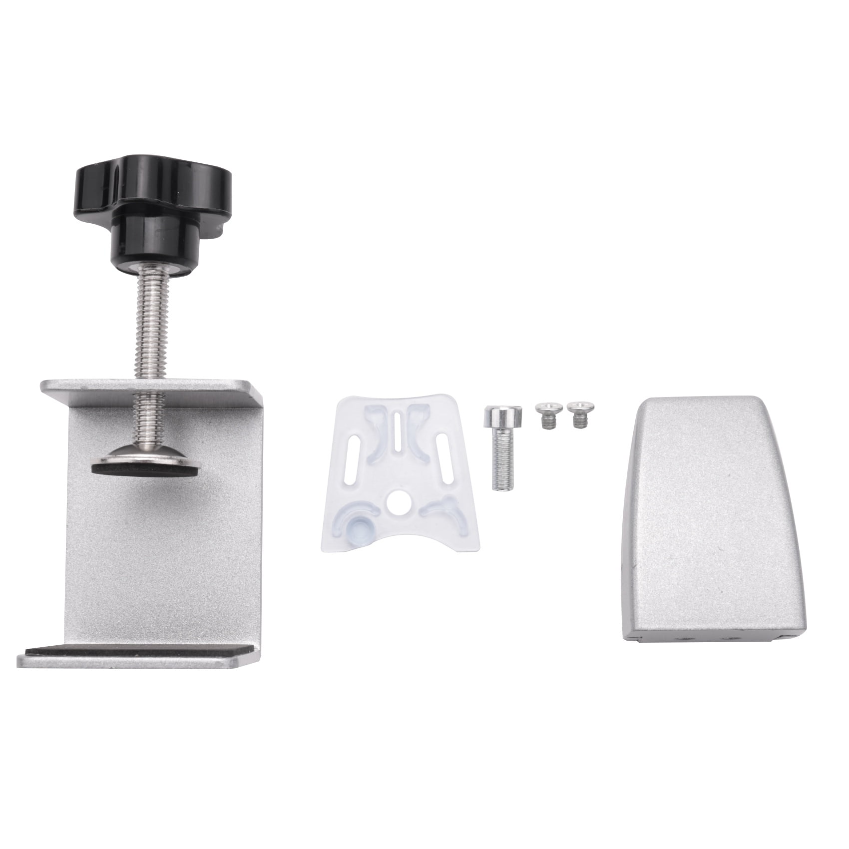 4 Pcs Office Desk Divider Clamp Privacy Screen Clip Holder Bracket