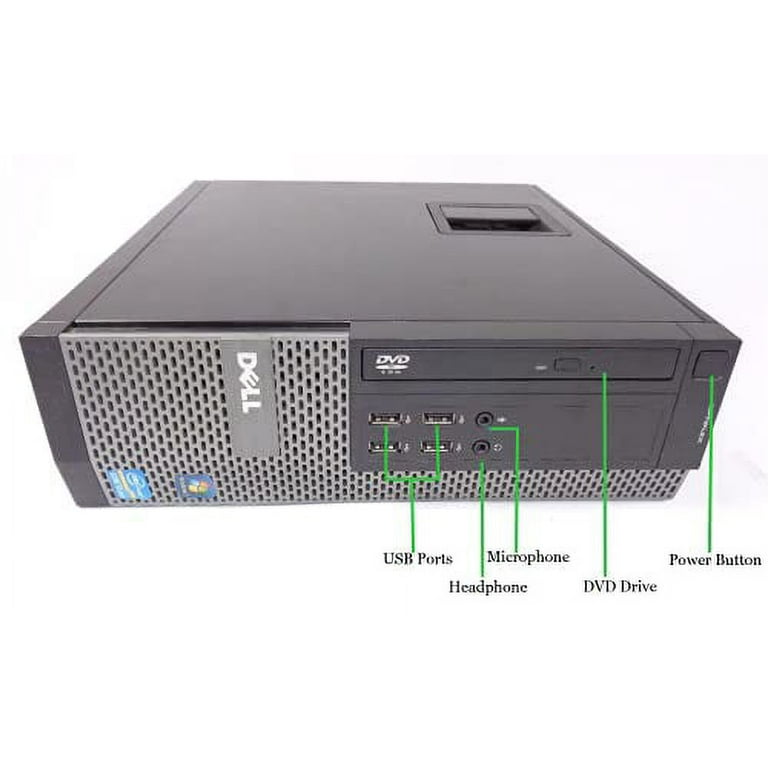 Dell OptiPlex 7010 SFF Computer Desktop PC, Intel Core i7 Processor, 8GB  Ram, 128GB M.2 SSD Drive + 1TB HDD, WiFi and Bluetooth, Keyboard and Mouse, 