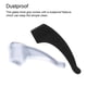 thumbnail image 4 of Qarigey 6X Grip Cover Suministros para anteojos Pieza reemplazada Punta de sien práctica Tapa blanca antideslizante Cubiertas antideslizantes Type3 NO3, 4 of 6