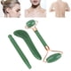 thumbnail image 5 of Rodillo Facial De Piedra De Jade, Rodillo De Doble Cabeza, 3 Piezas De Herramientas Faciales Gua Sha, Reducción De Arrugas, Desvanecimiento De Puntos Con Herramienta De Raspado En, 5 of 7